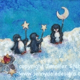 The Joy Makers- Penguin and Stars