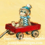 Adventure in a Red Wagon