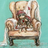 Sock Monkey's Cozy Chair